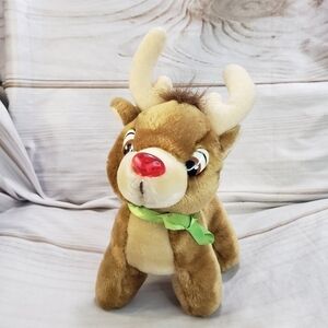 Applause Rudolph The Red Nosed Reindeer 8 Inch Plush Stuffed Animal Robert L May